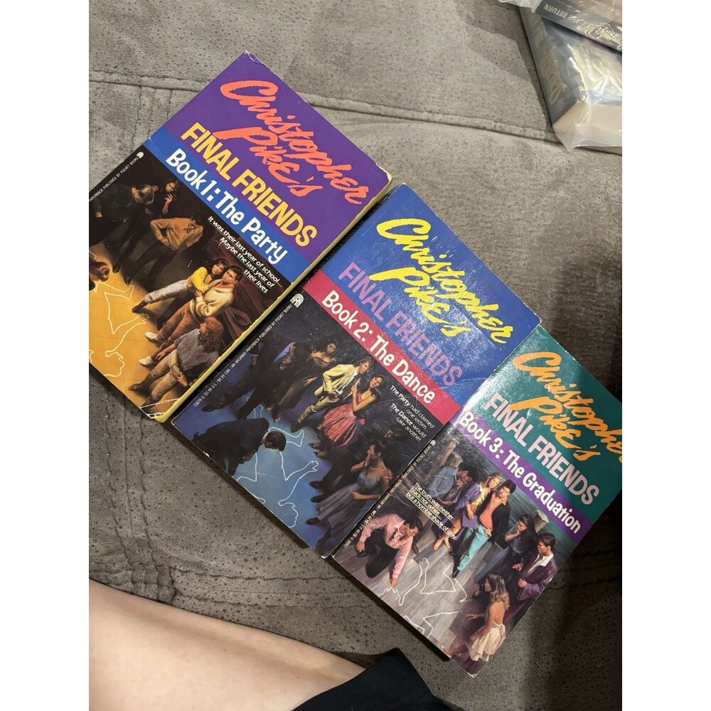 Christopher Pike Final Friends 1 2 3 Complete Trilogy Vintage Paperback Lot